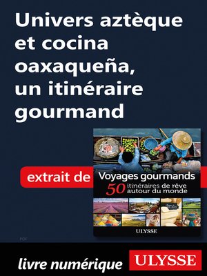 cover image of Univers aztèque et cocina oaxaqueña, un itinéraire gourmand
